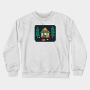 Cosy Cabin (Pine & Midnight) Crewneck Sweatshirt